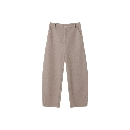 IHIMI Миндаль Фотиния Серый Женские Повседневные Штаны