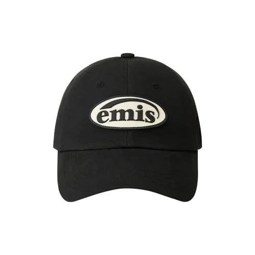 Emis Хлопок Кепки Унисекс Черный