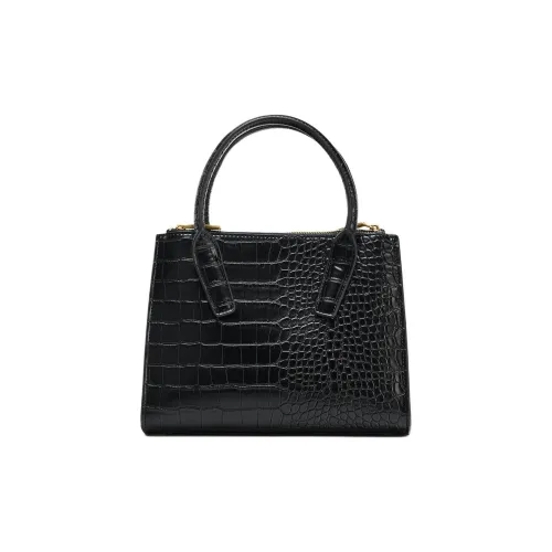 ZARA Collaboration PU (полиуретан) Сумка Мини Женская Черная