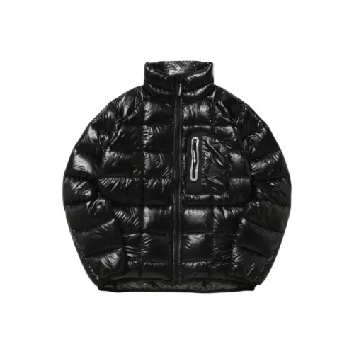 And wander Collaboration Fw25 Ромб Стич Пуховик 2 Пуховик Унисекс