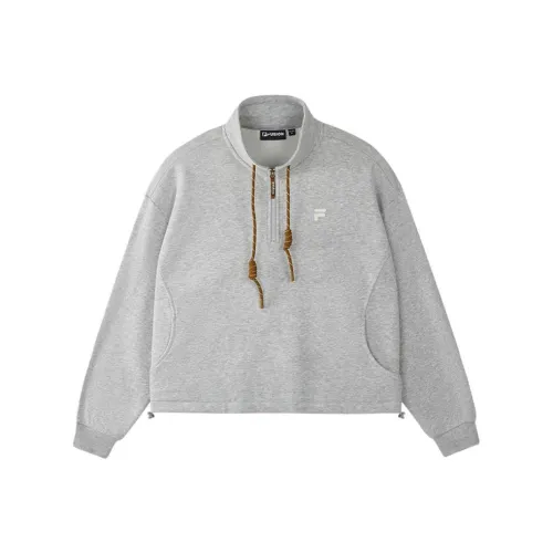 FILA BC04 Серый Фотиния Серый MG Женские Свитшоты
