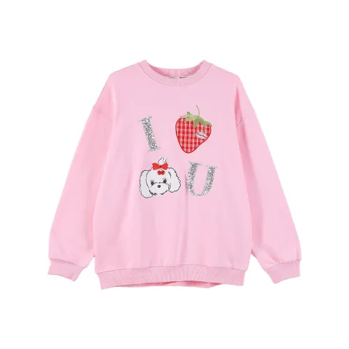 BARRY BANNY Клубнично-розовый Детские Свитера