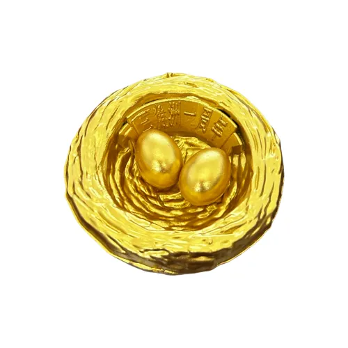 QUBENCHU 3D Печатный Золотой Птичьи Гнезда Статическая Моделирование