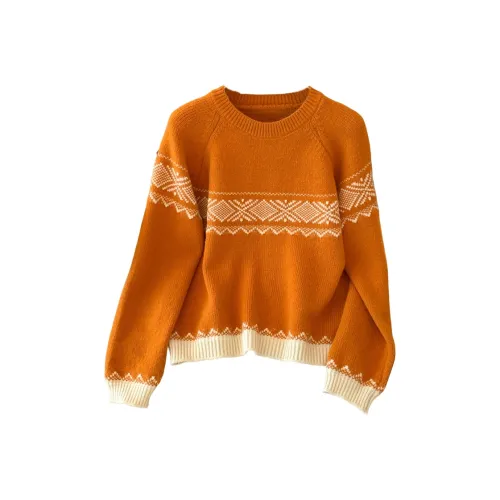 Incolore Апельсин Женская Трикотажная