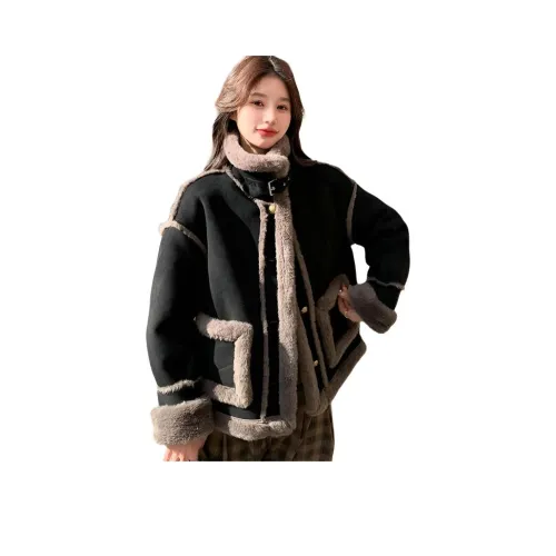 SEAR OFFICIAL Бархат Feel Пальто Женское