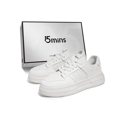 15 MINS Устойчивые к истиранию противоскользящие низкие кеды для скейтбординга унисекс