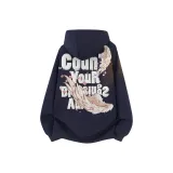 Тяжелый полиэстер-хлопок, темно-синий (с флисовой подкладкой)