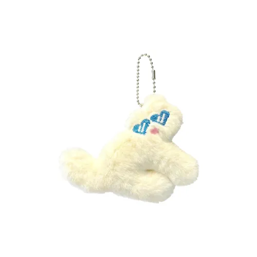 ZHICHUANGJIA Причудливый Стикинг Откровенный Кошка Стекло Плюшевый Брелок 7,4CM Длина Тела