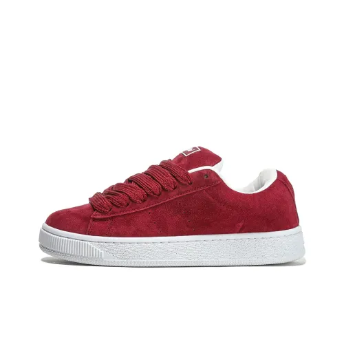 MONSTER X BASES Винтаж Розовый Увеличение Высоты Устойчивый к Износу Легкий Дышащий Противоскользящий Низкий Топ