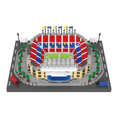 Balody Барселона Nou CAMP Stadium Пазл Сборка Пластиковые конструкторы 2436 шт. Balody16630