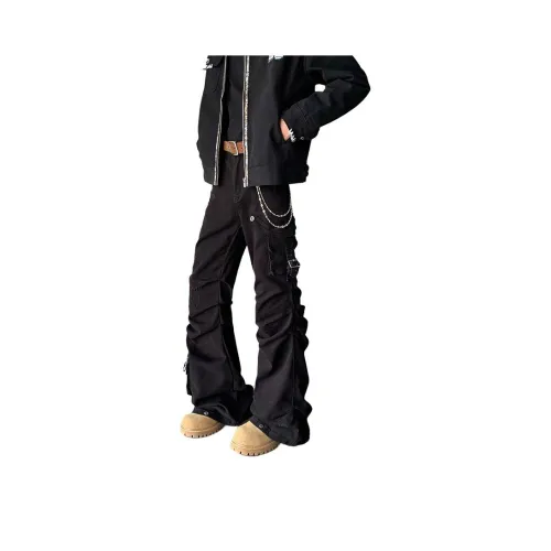 NRXX Черные Унисекс Джинсы