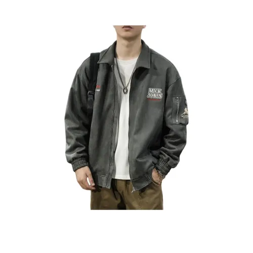 QIANJINNIU Бейсбольная куртка Мужская