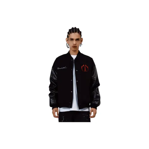 MIRACLE KILL Бейсбольная куртка Унисекс Черный