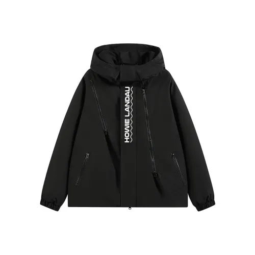 HOWIE LANDAU Водонепроницаемый Ветрозащитный Устойчивый к истиранию Антистатическая ветровка Унисекс