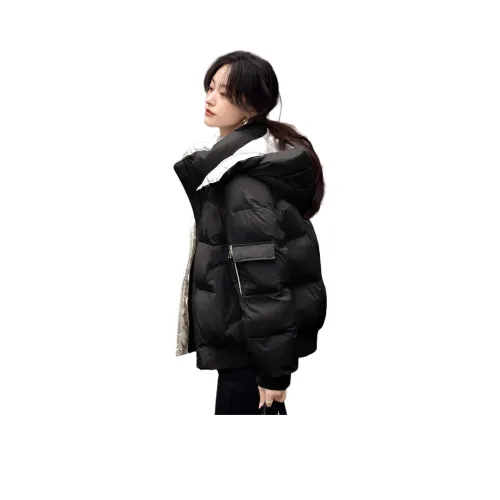 Mo Han Yi Mei Пуховик Женские Черный