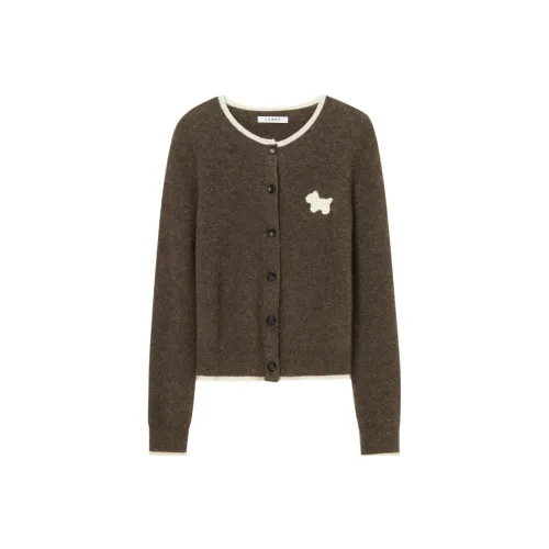 LANCY Темно-коричневый Женский Трикотаж