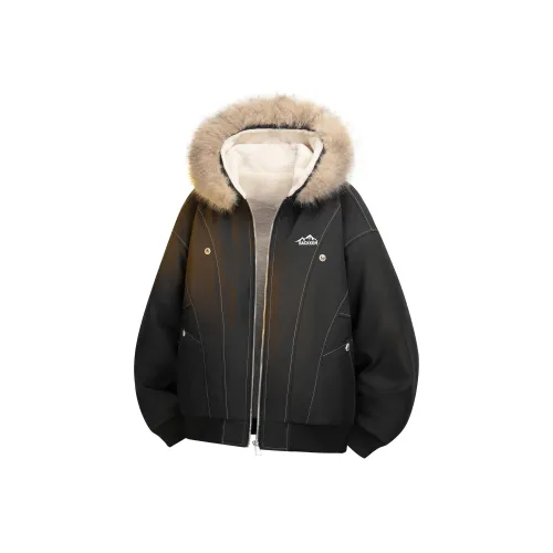 DAWEIBEIKEN Хлопковый пуховик унисекс