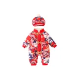 Красный, утепленный