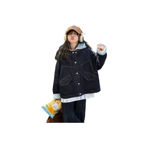 BaoLaXiaoJie Хлопковый пуховик для подростков