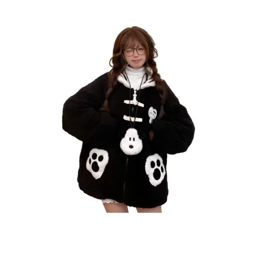 GUOZHEN Вельвет Feel Пальто Женское