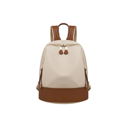 MARINO ORLANDI Ткань Коровья Кожа Нейлоновый Рюкзак Женские Черный Хаки Абрикос