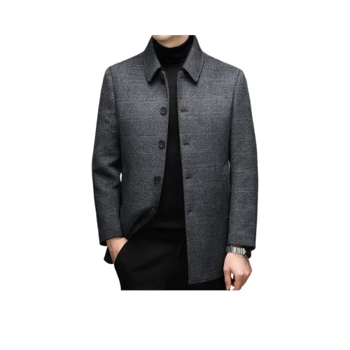 TIFAN Серый Мужской Пальто