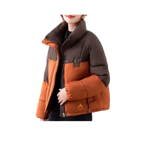 MOUSIDEYOUHUO Воротник-стойка Пуховая куртка Женская