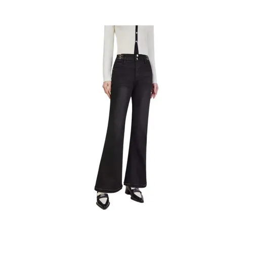 AIYIFU Джинсы черные женские