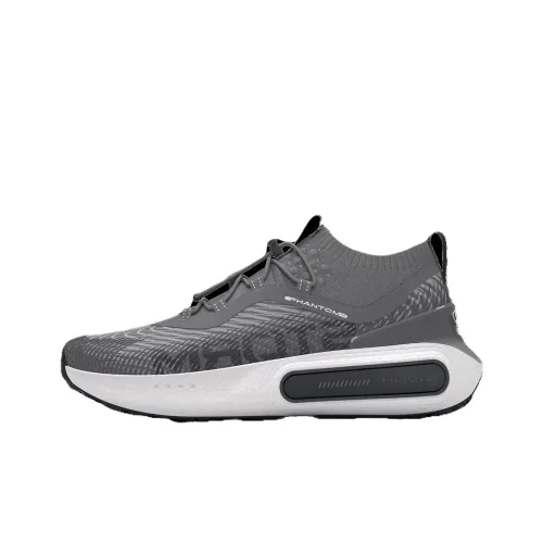 Under Armour Phantom 4 Low Топ Повседневный Унисекс Серый