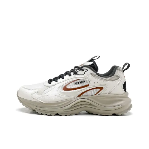 XTEP Уличная обувь Мужская Белый Песочный Серый Ячменный Абрикос