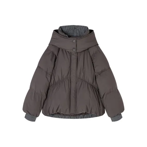 XIANGYING Кофе Женские Пуховики