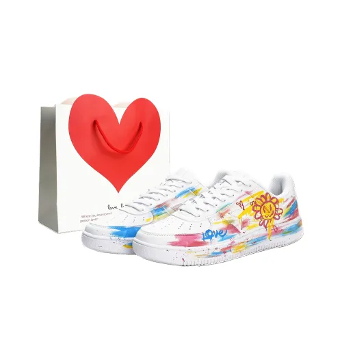 XTEP Air Force One Устойчивые к истиранию Дышащие Низкие Кроссовки для скейтбординга Унисекс