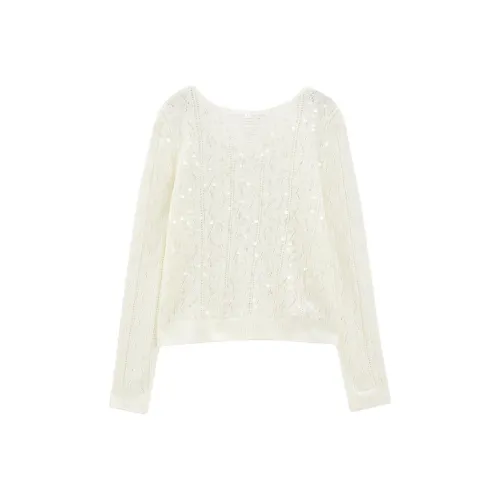 AIYIFU Абрикос Женская Трикотажная