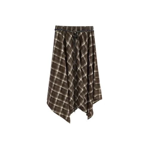 AIYIFU Повседневный длинный юбка женский