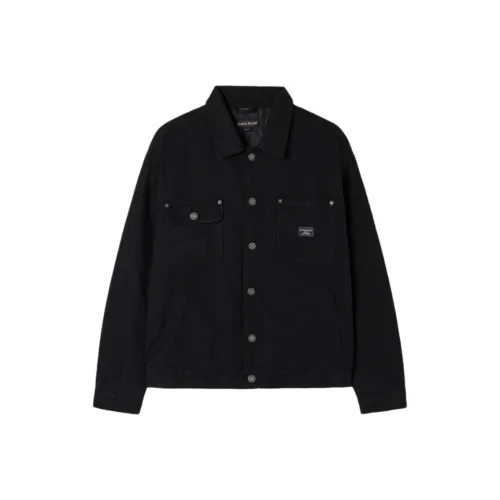 GUESS Мужские черные джинсовые куртки