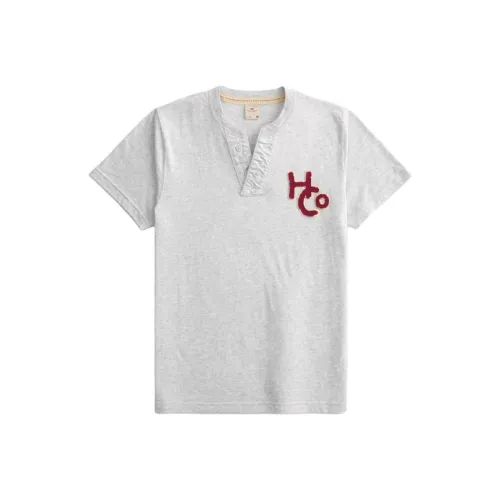 Hollister Gray Мужские T-рубашки