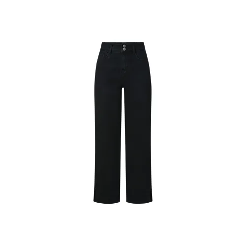 FOSS PHIL Черные Женские Джинсы