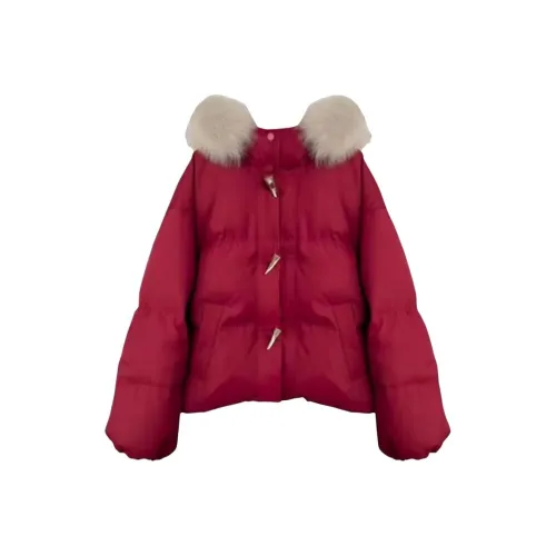 MDEHT Бургунди Женский пуховик