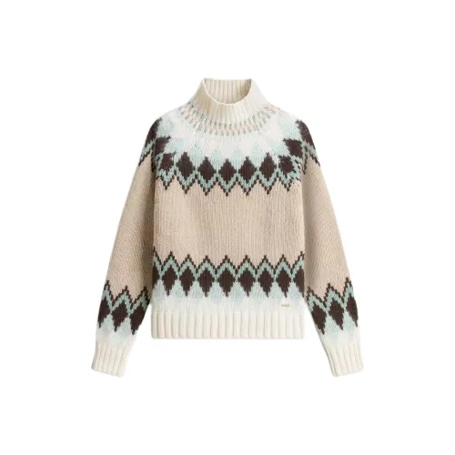 WOOLRICH Белый Fisher Island Женские Свитера