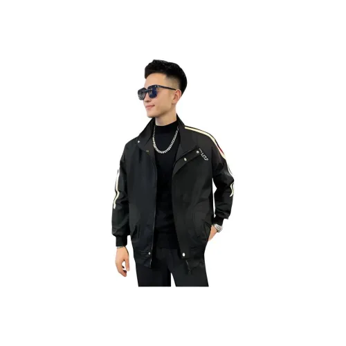 LH HOMME Черный Унисекс Куртки