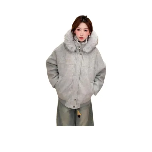 DEAR BETSY Фотиния Серый Унисекс Куртки