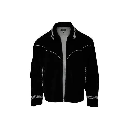 BANKONGSHAN Черный Унисекс Куртки