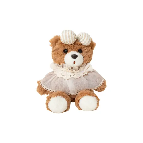 GONGZHULIANREN Милый Стайлинг Модный Пальма Размер Шоколадный Плюшевый Медведь Кукла Плюшевая Кукла 15 см Длина Тела