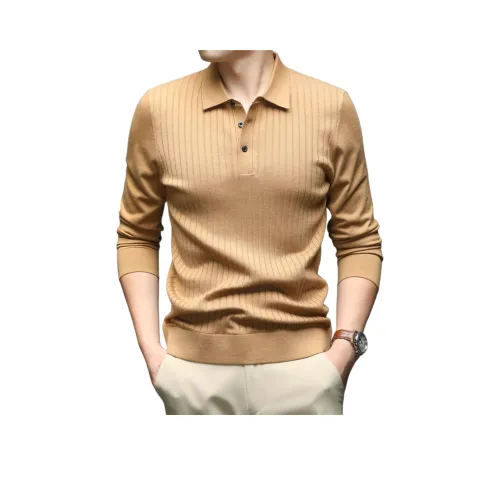 KADANDINUO Трикотажная ткань Поло Мужское