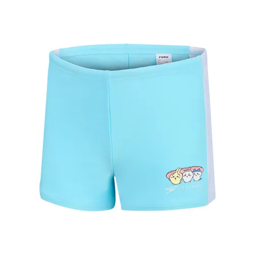 Speedo совместный бренд модель Ледяной синий Кокосовый зеленый Kids Купальники