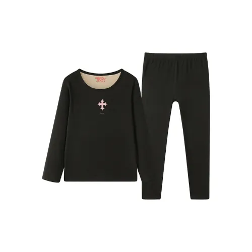 TULANDUO Черный Женский Термокостюм