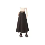 Кофейный (с брендом, крючок и петля)