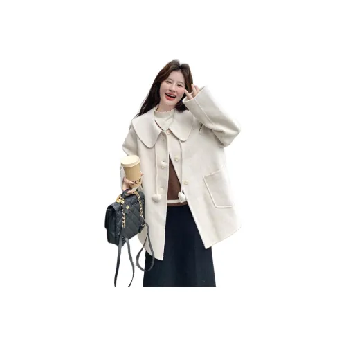 MEXICAN Бежевый Женский Пальто