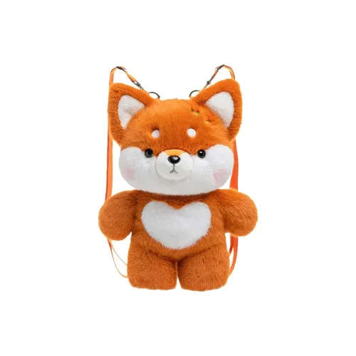 OUYIN Капибара Желтая уточка Лиса Куклы Плюшевая кукла 40 см Длина тела