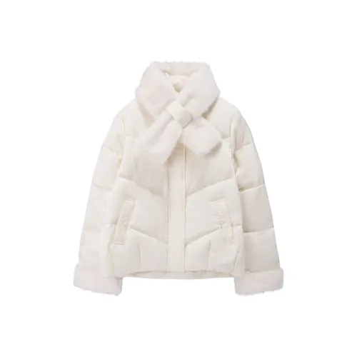 AIYIFU Абрикос Женские Пуховики